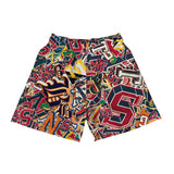 Varsity Collage Shorts (PRE-ORDER)